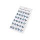 Self-adhesive decorations on an adhesive strip - Crystal (12 Cards) Self-adhesive decorations on an adhesive strip - Crystal (12 Cards)