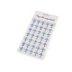 Self-adhesive decorations on an adhesive strip - Crystal (12 Cards) Self-adhesive decorations on an adhesive strip - Crystal (12 Cards)
