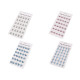 Self-adhesive decorations on an adhesive strip - Crystal (12 Cards) Self-adhesive decorations on an adhesive strip - Crystal (12 Cards)