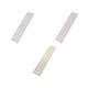Self-adhesive flowers on an adhesive strip - Light pink (1 Card) Self-adhesive flowers on an adhesive strip - Light pink (1 Card)