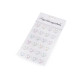 Self-adhesive heart on adhesive strip ab effect - Crystal ab (1 Card) Self-adhesive heart on adhesive strip ab effect - Crystal ab (1 Card)