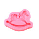 Forma din silicon calut balansoar 8x10 cm - Roz (1 Bucată) Forma din silicon calut balansoar 8x10 cm - Roz (1 Bucată)