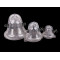 Foremka plastikowa dzwonek 3d - Transparent (1 Zestaw)