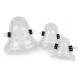 Plastic mold for 3d bells - Transparent (3 Sets) Plastic mold for 3d bells - Transparent (3 Sets)