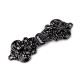 Decorative filigree fastening - Nickel (4 Pairs)