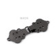 Decorative filigree fastening - Nickel (4 Pairs)