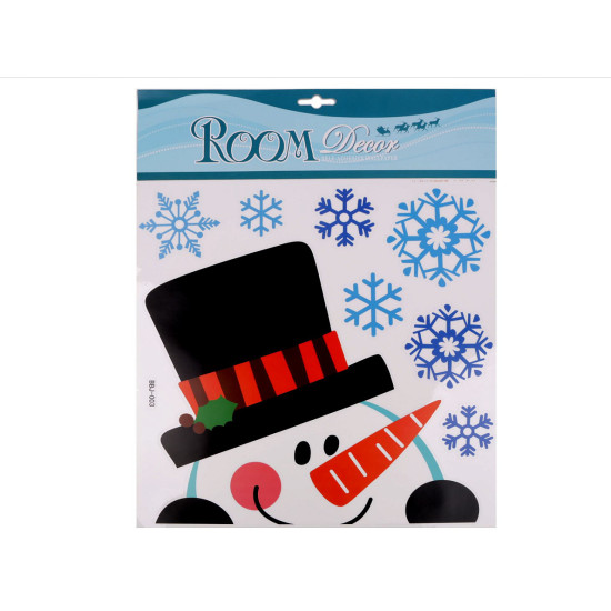 Self-adhesive christmas window decoration - Darksalmon (1 Card) Self-adhesive christmas window decoration - Darksalmon (1 Card)