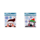 Self-adhesive christmas window decoration - Darksalmon (1 Card) Self-adhesive christmas window decoration - Darksalmon (1 Card)
