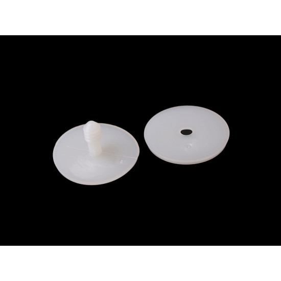 Articulatii jucarii cu siguranta ø33 mm - Transparent (4 Seturi) Articulatii jucarii cu siguranta ø33 mm - Transparent (4 Seturi)