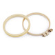 Aro de plástico para bordar ø8,5 cm - Beige claro (1 Pieza) Aro de plástico para bordar ø8,5 cm - Beige claro (1 Pieza)