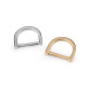 Anneau en d pour vêtements et accessoires, largeur 20 mm - Or rose (50 Pièces) Anneau en d pour vêtements et accessoires, largeur 20 mm - Or rose (50 Pièces)