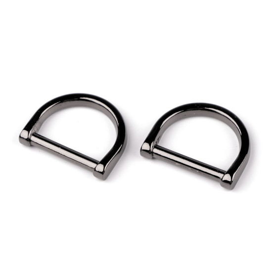 Anneau en d pour vêtements et accessoires, largeur 25 mm - Or classique (1 Pièce) Anneau en d pour vêtements et accessoires, largeur 25 mm - Or classique (1 Pièce)