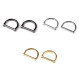 Anneau en d pour vêtements et accessoires, largeur 25 mm - Or classique (1 Pièce) Anneau en d pour vêtements et accessoires, largeur 25 mm - Or classique (1 Pièce)