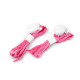 Led light up shoelaces length 120 cm - Pink (3 Pairs) Led light up shoelaces length 120 cm - Pink (3 Pairs)