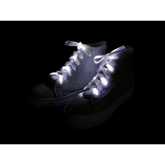 Led light up shoelaces length 120 cm - Pink (3 Pairs) Led light up shoelaces length 120 cm - Pink (3 Pairs)