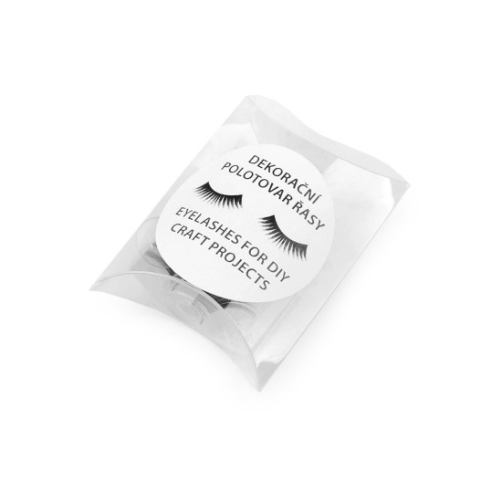 Półprodukt dekoracyjny rzęsy do zabawek / maskotek ø13 mm - Czarny (10 Sztuki) Półprodukt dekoracyjny rzęsy do zabawek / maskotek ø13 mm - Czarny (10 Sztuki)