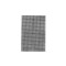 Kanava/gitter zum sticken aus kunststoff, 20,2 x 30,4 cm - Schwarz (1 Stück)