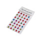 Self-adhesive ladybugs on an adhesive strip - Red (1 Card) Self-adhesive ladybugs on an adhesive strip - Red (1 Card)