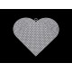 Plastic canvas grid for cross stitch, heart, snowflake - White (20 Pieces) Plastic canvas grid for cross stitch, heart, snowflake - White (20 Pieces)