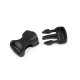 Klamra plastikowa szerokość 26 mm - Czarny (100 Zestawy) Klamra plastikowa szerokość 26 mm - Czarny (100 Zestawy)