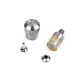 Hand press dies mold for cap rivets ø12 mm - Nickel (1 Set) Hand press dies mold for cap rivets ø12 mm - Nickel (1 Set)