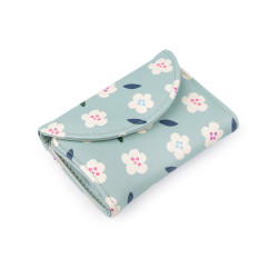 Manucure dans un étui, fleurs - Menthe (1 Pièce)