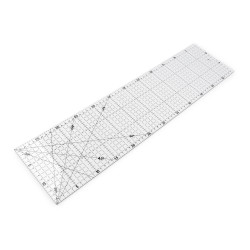 Patchwork ruler 15x60 cm - Transparent (1 Piece)
