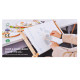 Adjustable embroidery frame 30.5x54.5 cm - Natural light (1 Piece) Adjustable embroidery frame 30.5x54.5 cm - Natural light (1 Piece)