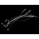Loop lock tag pins 15 cm for price tags (5000 pcs) manual - Transparent (1 Box) Loop lock tag pins 15 cm for price tags (5000 pcs) manual - Transparent (1 Box)