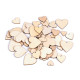 Wooden heart to glue-on / diy painting, mix of sizes - Ivory (1 Bag) Wooden heart to glue-on / diy painting, mix of sizes - Ivory (1 Bag)