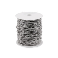 Guľôčková retiazka ø2 mm - Nikel (1 Meter)