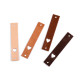 Bőr szív alakú cimke 12x70 mm - Barna (1 Darab) Bőr szív alakú cimke 12x70 mm - Barna (1 Darab)