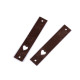 Bőr szív alakú cimke 12x70 mm - Barna (1 Darab) Bőr szív alakú cimke 12x70 mm - Barna (1 Darab)