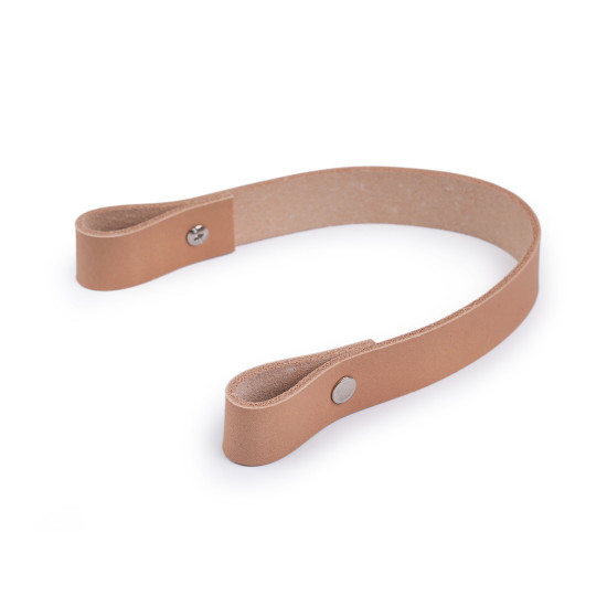 Bőr táskafül, kézitáska széles 2 cm hossza 30 cm - Barna (1 Darab) Bőr táskafül, kézitáska széles 2 cm hossza 30 cm - Barna (1 Darab)
