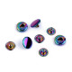 Metal snaps ø12 mm for medium-thick fabrics, rainbow - Multicolor (50 Sets) Metal snaps ø12 mm for medium-thick fabrics, rainbow - Multicolor (50 Sets)