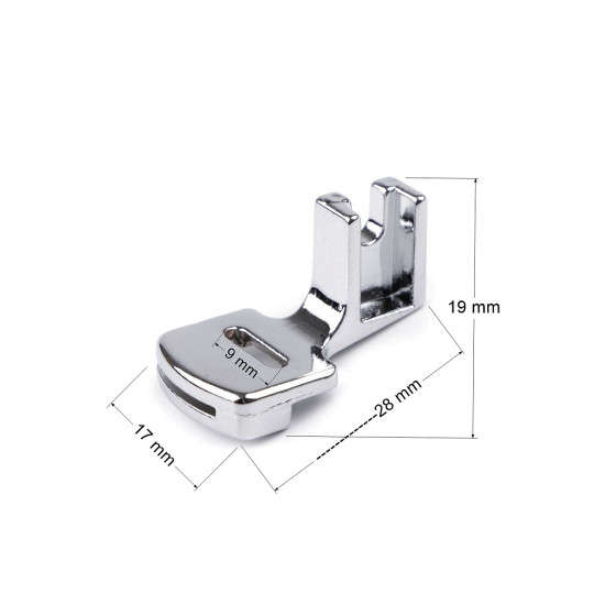 Accesoriu pentru plisat - Nichel (1 Bucată) Accesoriu pentru plisat - Nichel (1 Bucată)