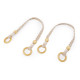 Twisted bag handles length 50 cm with rings - Burlap (12 Pieces) Twisted bag handles length 50 cm with rings - Burlap (12 Pieces)