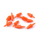 Carrot nose for diy craft 8x23 mm - Orange (10 Pieces) Carrot nose for diy craft 8x23 mm - Orange (10 Pieces)