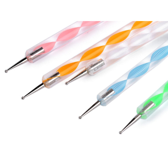 Dotting / embossing / modeling pens set of 5 pcs - Mix (1 Set) Dotting / embossing / modeling pens set of 5 pcs - Mix (1 Set)