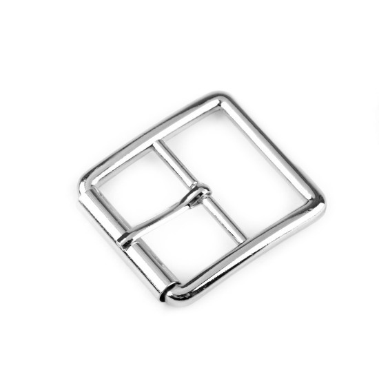 Metal buckle, pulling hole 30 mm - Black nickel (1 Piece)