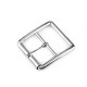 Metal buckle, pulling hole 30 mm - Black nickel (1 Piece)