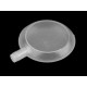 Whistle for textile products, flat ø42 mm - Transparent (100 Pieces) Whistle for textile products, flat ø42 mm - Transparent (100 Pieces)