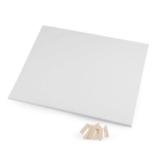 Płótno malarskie na ramie 40x50 cm - White (3 Sztuki) Płótno malarskie na ramie 40x50 cm - White (3 Sztuki)