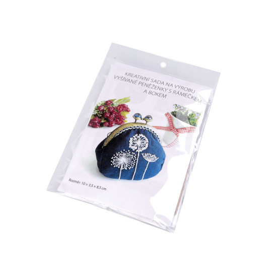 Creative wallet making kit - Jeans blue (1 Piece) Creative wallet making kit - Jeans blue (1 Piece)