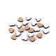 Serduszka drewniane mini do przyklejenia ø10 mm - Srebrny (500 Sztuki) Serduszka drewniane mini do przyklejenia ø10 mm - Srebrny (500 Sztuki)