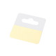 Self-adhesive hang tab 50x50 mm - Transparent (50 Pieces) Self-adhesive hang tab 50x50 mm - Transparent (50 Pieces)