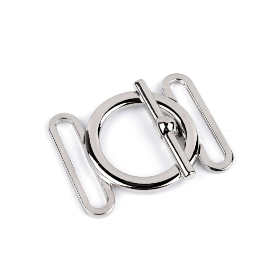 Amerikanischer metallverschluss, durchzug 30 mm - Rosagold (20 Paare) Amerikanischer metallverschluss, durchzug 30 mm - Rosagold (20 Paare)