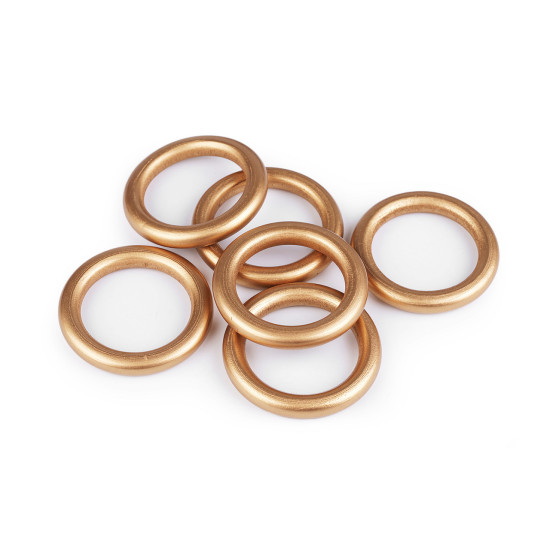 Kółko drewniane kolorowe, zewnętrzna ø58 mm - Srebrny (100 Sztuki) Kółko drewniane kolorowe, zewnętrzna ø58 mm - Srebrny (100 Sztuki)