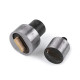 Aufsatz zum nieten von ovalen ösen mit abmessungen von 4 x 16 mm, 5 x 18 mm - Nickel (1 Set) Aufsatz zum nieten von ovalen ösen mit abmessungen von 4 x 16 mm, 5 x 18 mm - Nickel (1 Set)