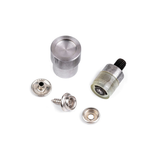 Matriță pentru capse cu șurub ø15 mm - Nichel (1 Set) Matriță pentru capse cu șurub ø15 mm - Nichel (1 Set)